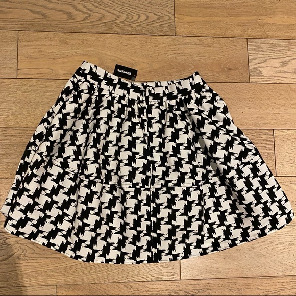 Express Houndstooth Skirt - Picture 5 of 6